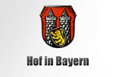 Wappen Stadt Hof in Bayern