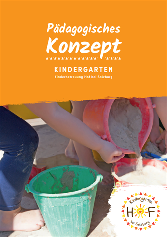 Titelbild Pädagogisches Konzept Kindergarten Hof